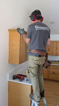 Custom-built drawer box detail showing quality joinery