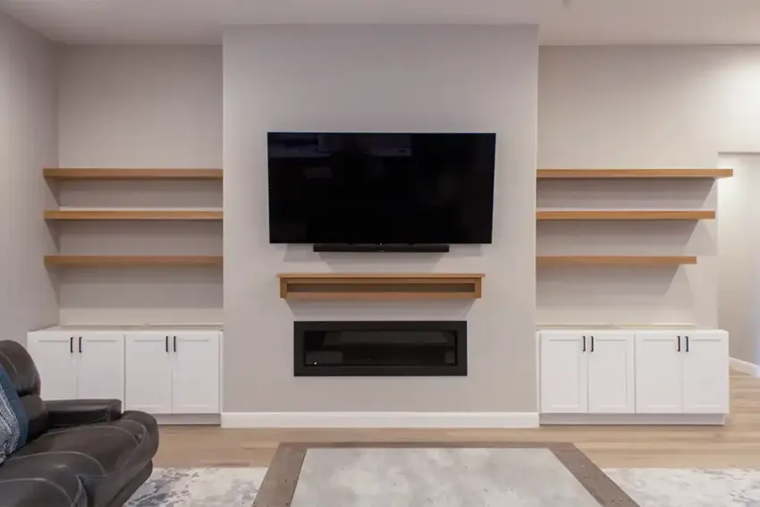 Custom kitchen cabinets by Haggerty Construction